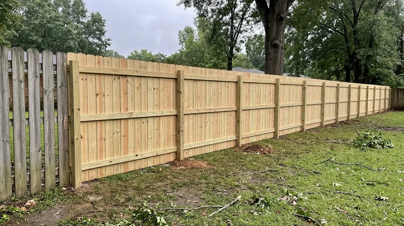 Storm Damage Fence Repair Little Rock